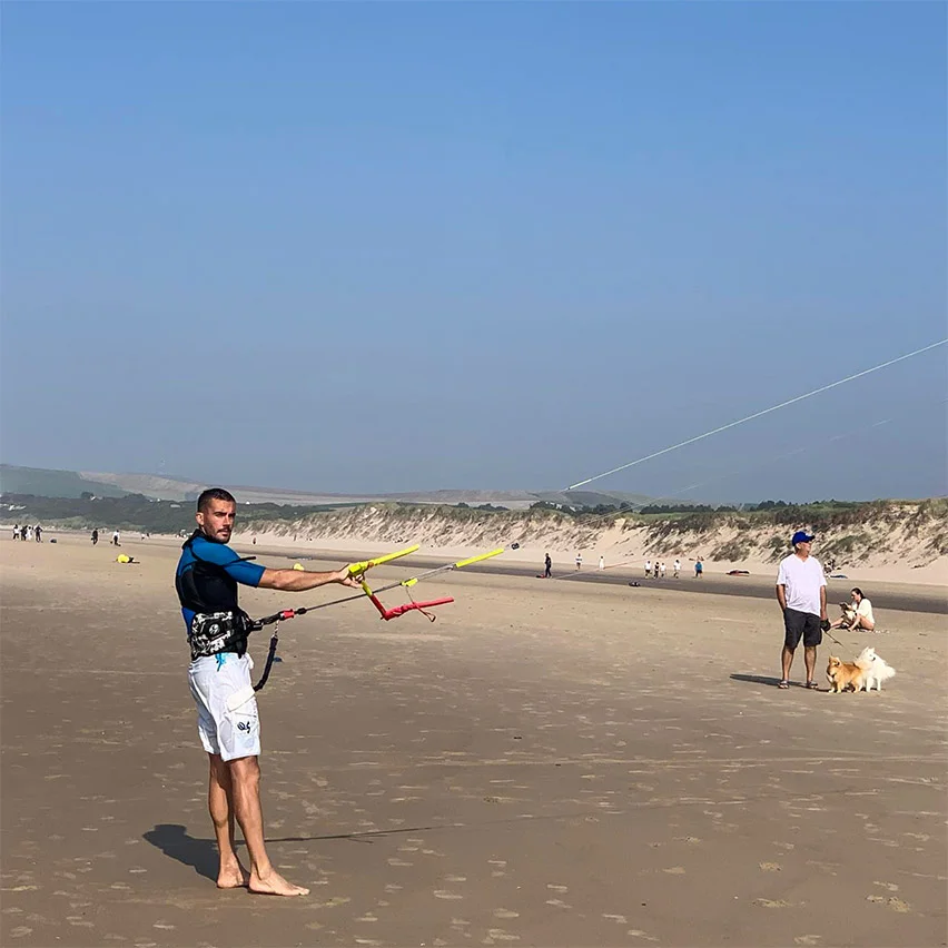 Florian Bailleux plage